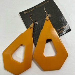 Vintage new old stock Bakelite triangles on orginal card